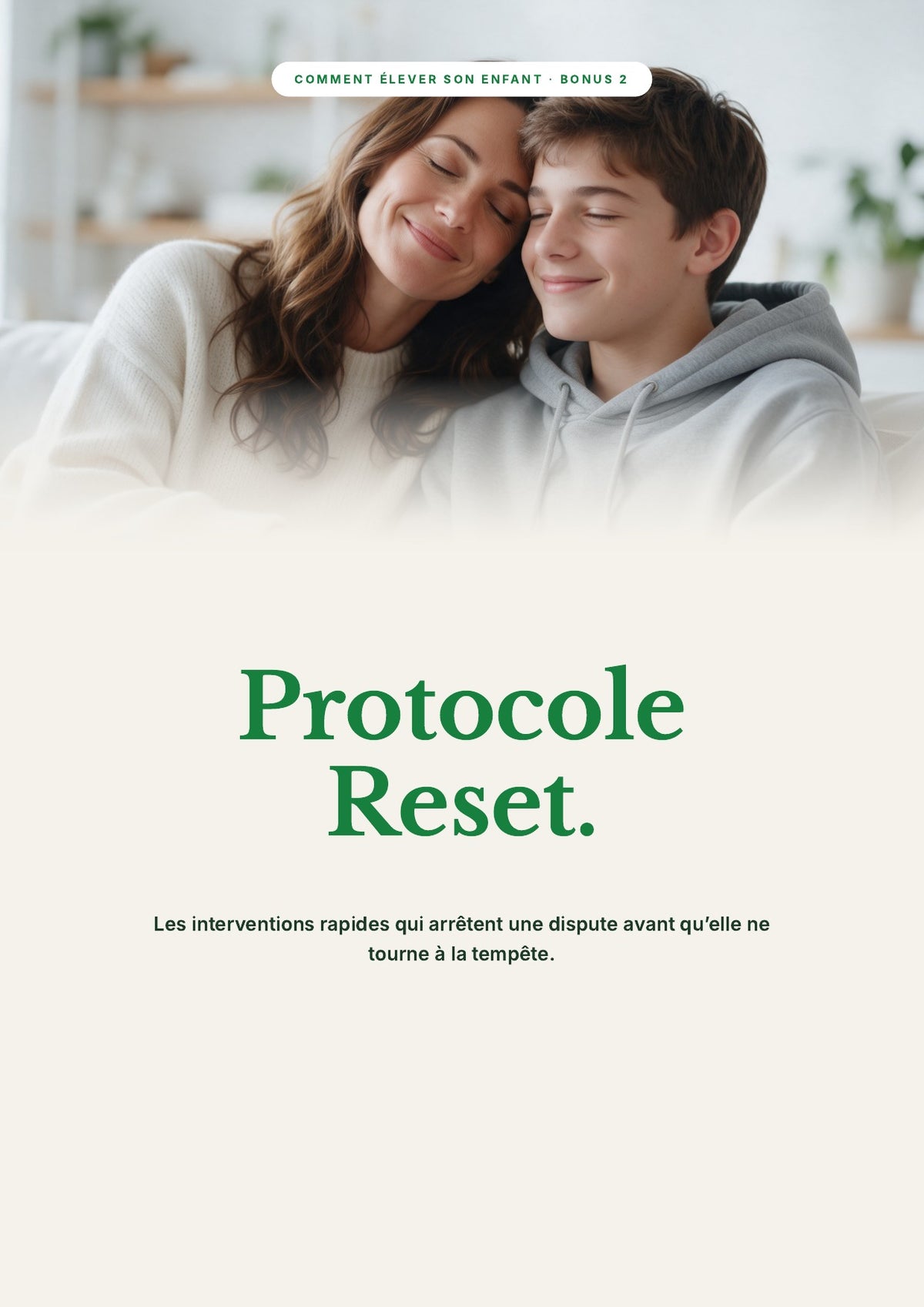 Couverture de l’e-book « Protocole Reset »